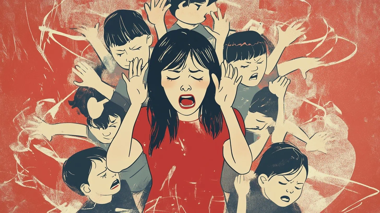 Cc4863 Simple Illustration Of An Overwhelmed Parent Surrounded 7be7ce56 0ebd 4257 A24a 5275b3d3d62b